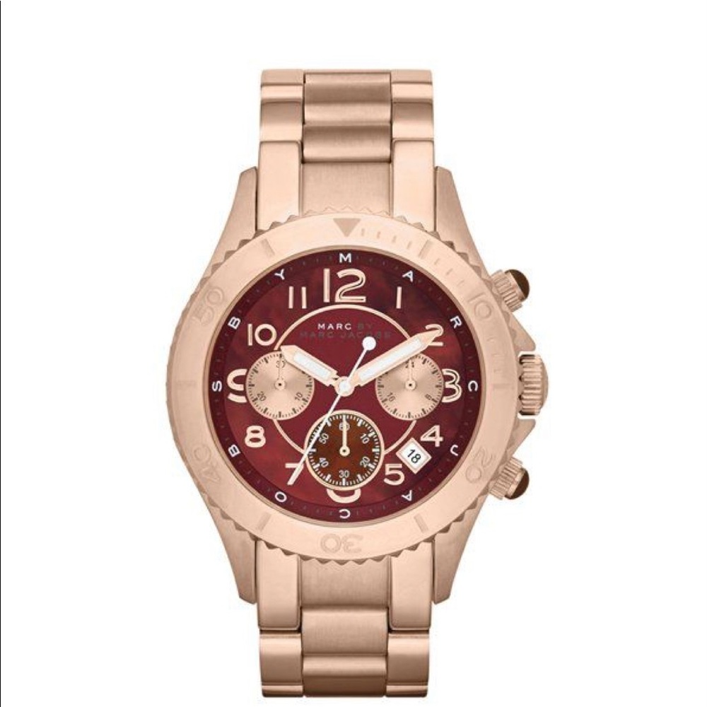 Marc by Marc Jacobs Chronograph Rose Gold watch